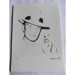 Andy Warhol Litografia off set edizioa 125 cm 35x50