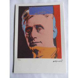 Andy Warhol Lithografie off-set editie 125 cm 35x50