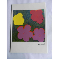Andy Warhol Litografia off set edizioa 125 cm 35x50