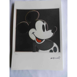Andy Warhol Lithografie off-set editie 125 cm 35x50