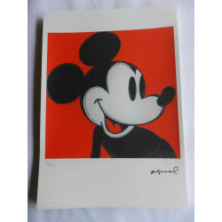 Andy Warhol Litografia off set edizioa 125 cm 35x50