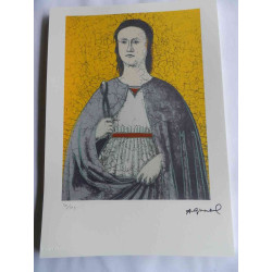 Andy Warhol Lithografie off-set editie 125 cm 35x50