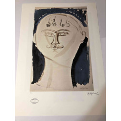 Amedeo Modigliani litho off set 50x70 cm Archief Parijs