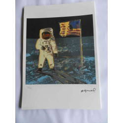 Andy Warhol Lithografie off-set editie 125 cm 35x50
