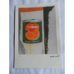 Andy Warhol Litografia off set edizioa 125 cm 35x50