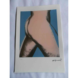 Andy Warhol Litografia off set edizioa 125 cm 35x50