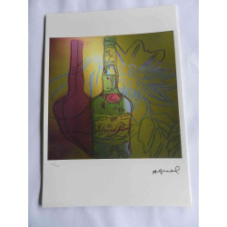 Andy Warhol Litografía edición off set 125 cm 35x50