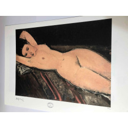 Amedeo Modigliani litho off set 50x70 cm Archief Parijs