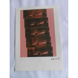 Andy Warhol Off set lithograph edition 125 cm 35x50
