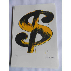 Andy Warhol Litografia off set edició 125 cm 35x50