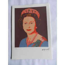 Andy Warhol Lithographie édition hors set 125 cm 35x50