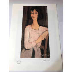 Amedeo Modigliani litho off set 50x70 cm Archief Parijs
