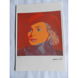 Andy Warhol Litografia off set edizioa 125 cm 35x50