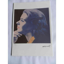 Litografie Andyho Warhola ofsetová edice 125 cm 35x50