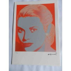 Andy Warhol Litografía edición off set 125 cm 35x50