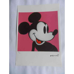 Andy Warhol Litografia edição off set 125 cm 35x50
