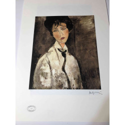 Amedeo Modigliani litho off set 50x70 cm Archief Parijs