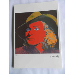 Andy Warhol Litografía edición off set 125 cm 35x50