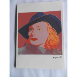 Andy Warhol Litografia off set edizione 125 cm 35x50