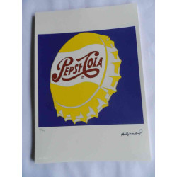 Andy Warhol Lithografie off-set editie 125 cm 35x50