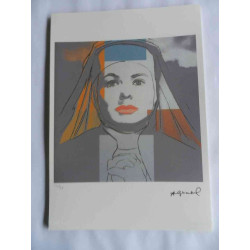Andy Warhol Litografia edição off set 125 cm 35x50