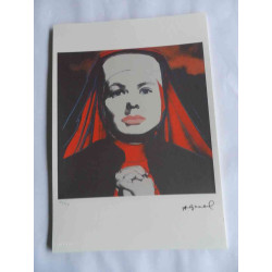 Litografie Andyho Warhola ofsetová edice 125 cm 35x50
