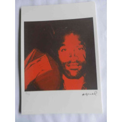 Andy Warhol Litografia off set edició 125 cm 35x50