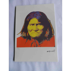 Andy Warhol Litografia off set edizione 125 cm 35x50