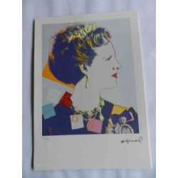 Andy Warhol Litografia edição off set 125 cm 35x50