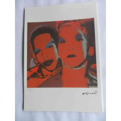 Andy Warhol Litografia off set edizione 125 cm 35x50