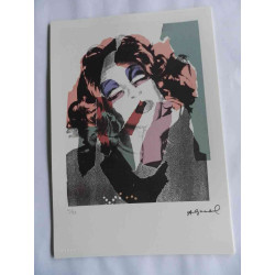 Andy Warhol Litografia off set edizione 125 cm 35x50