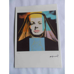 Andy Warhol Lithographie Off-Set-Edition 125 cm 35x50