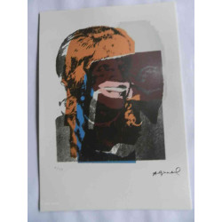 Andy Warhol Lithografie off-set editie 125 cm 35x50