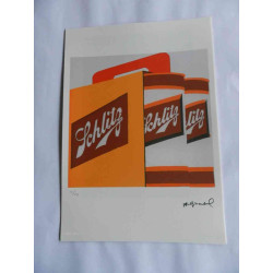 Litografie Andyho Warhola ofsetová edice 125 cm 35x50