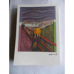 Andy Warhol Off set lithograph edition 125 cm 35x50