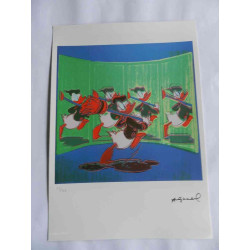 Andy Warhol Litografia off set edizioa 125 cm 35x50