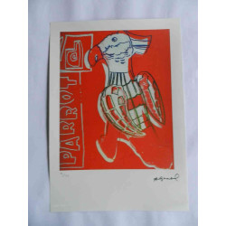 Andy Warhol Lithographie Off-Set-Edition 125 cm 35x50