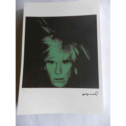 Andy Warhol Off set lithograph edition 125 cm 35x50