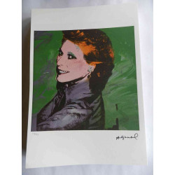 Andy Warhol Lithographie édition hors set 125 cm 35x50