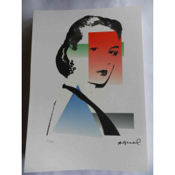 Litografia Andyho Warhola offsetová edícia 125 cm 35x50