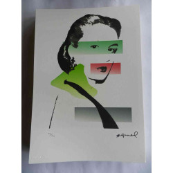 Andy Warhol Lithografie off-set editie 125 cm 35x50