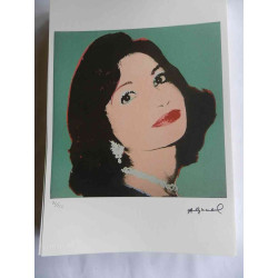 Andy Warhol Litografía edición off set 125 cm 35x50