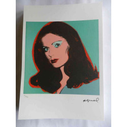 Andy Warhol Lithografie off-set editie 125 cm 35x50