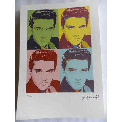 Andy Warhol Lithographie Off-Set-Edition 125 cm 35x50