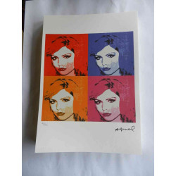 Litografia Andyho Warhola offsetová edícia 125 cm 35x50