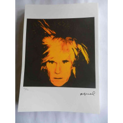 Andy Warhol Litografía offset edición 125 cm 35x50