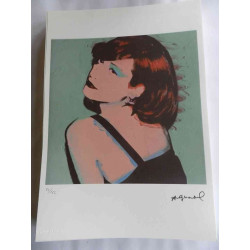 Andy Warhol Litografía edición off set 125 cm 35x50