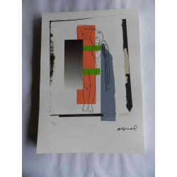 Andy Warhol Lithographie édition hors set 125 cm 35x50