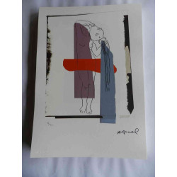 Andy Warhol Lithografie off-set editie 125 cm 35x50