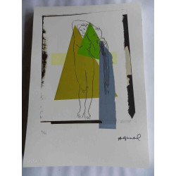 Andy Warhol Litografia edição off set 125 cm 35x50